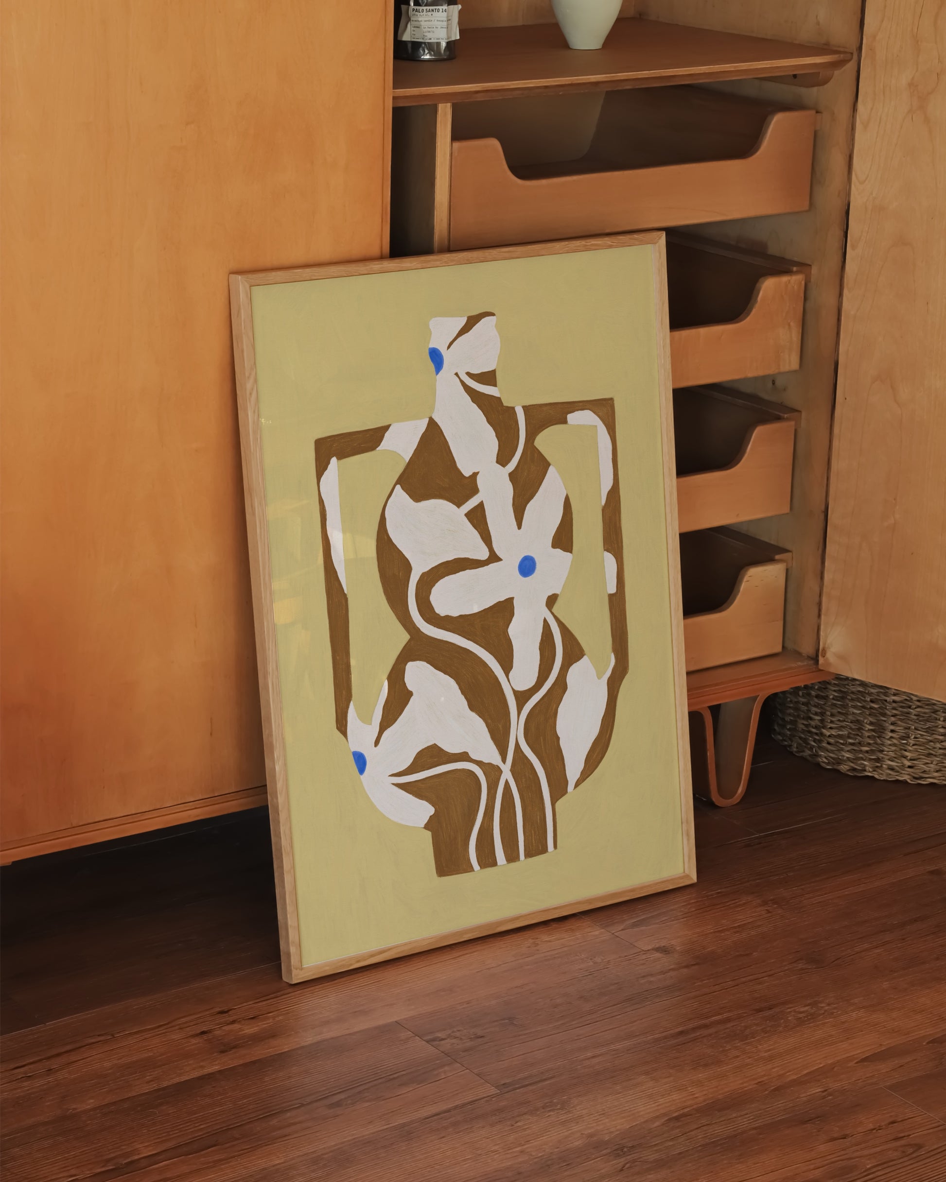 Vase Silhouette Print- Wall Art -Paperhus- Printable wall art - Instant downloads - DIY home decor -Paperhus