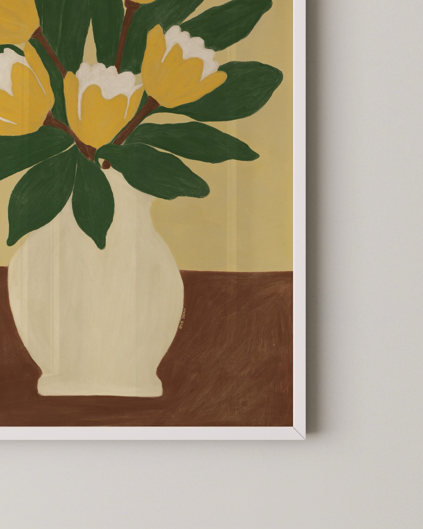 Yellow Tulips Print- Wall Art -Paperhus- Printable wall art - Instant downloads - DIY home decor -Paperhus