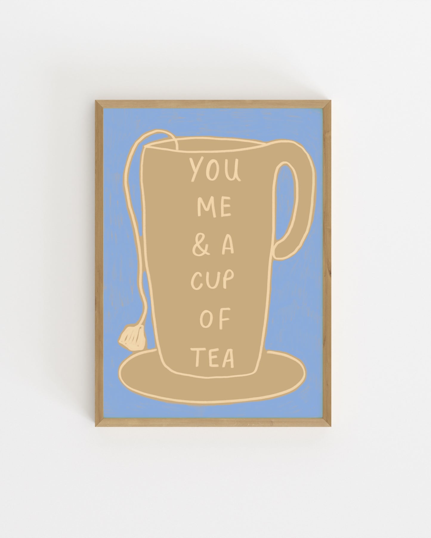 Cup of Tea Printable Wall Art | Digital Download printable wall art by Paperhus