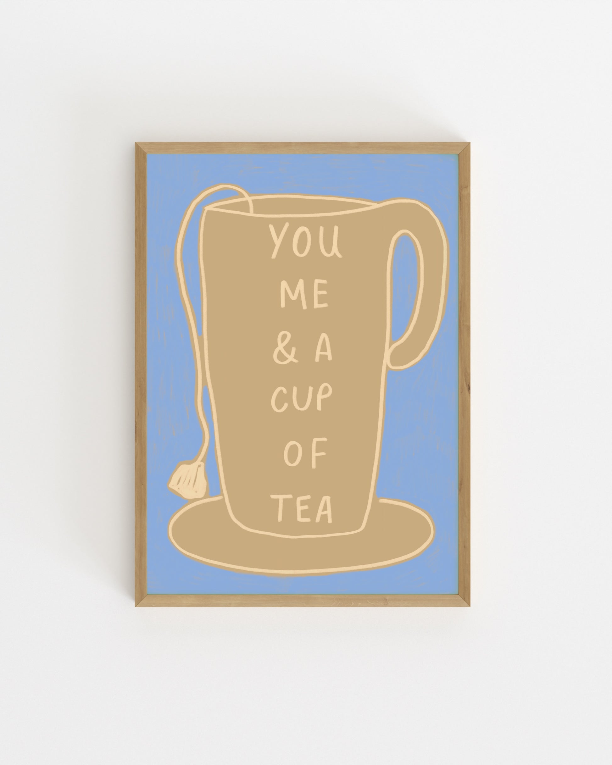 Cup of Tea Printable Wall Art | Digital Download printable wall art by Paperhus