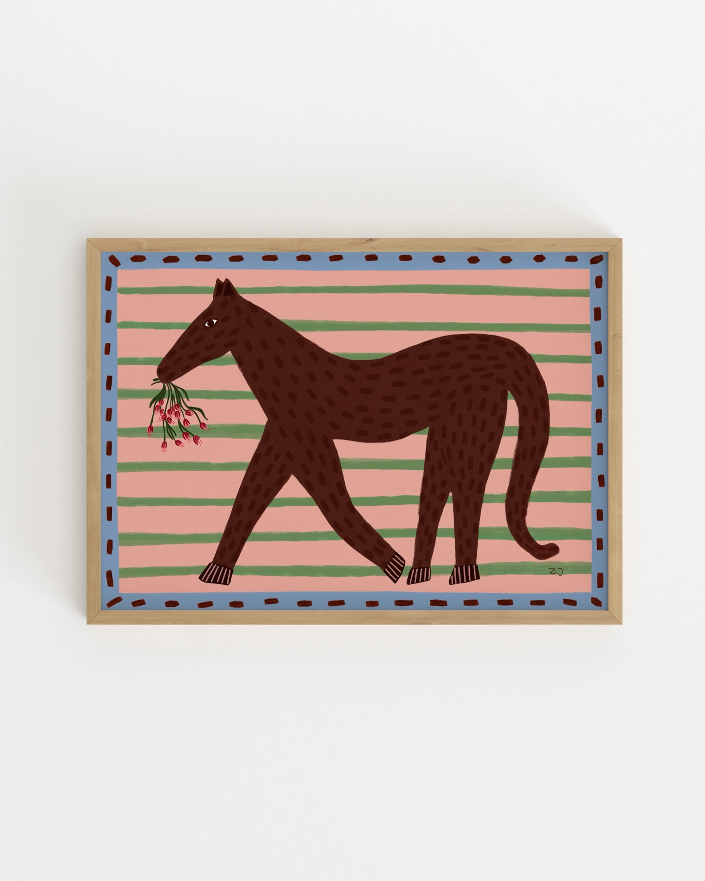 Horse Illustration Printable Wall Art | Digital Download printable wall art by Paperhus