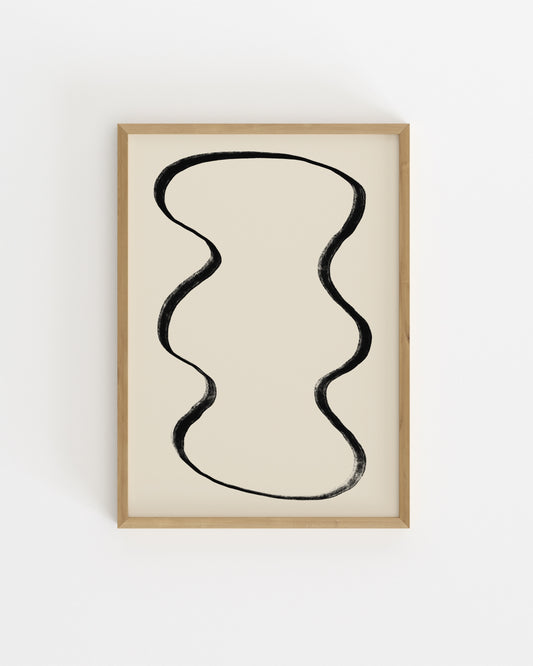 Minimal Abstract Printable Wall Art | Digital Download printable wall art by Paperhus