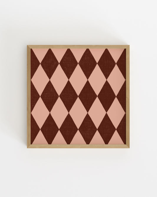 Figurative Harlequin. Set printable wall art by Paperhus