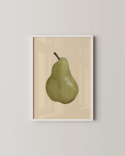 Green Pear Print- Wall Art -Paperhus- Printable wall art - Instant downloads - DIY home decor -Paperhus