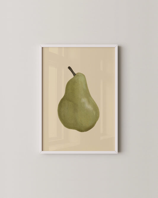 Green Pear Print- Wall Art -Paperhus- Printable wall art - Instant downloads - DIY home decor -Paperhus