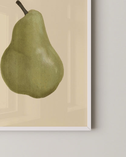 Green Pear Print- Wall Art -Paperhus- Printable wall art - Instant downloads - DIY home decor -Paperhus