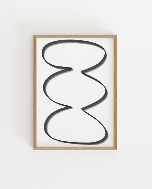 Minimal Line Printable Wall Art | Digital Download printable wall art by Paperhus