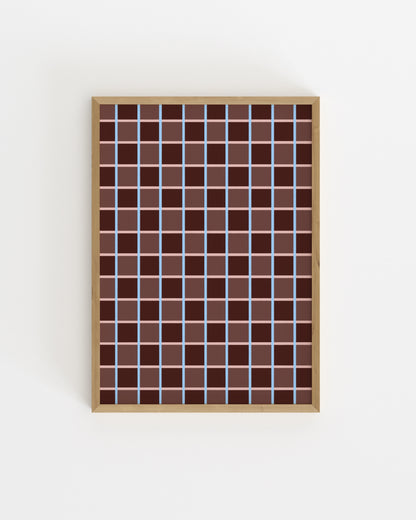 Abstract Grid Printable Wall Art | Digital Download printable wall art by Paperhus