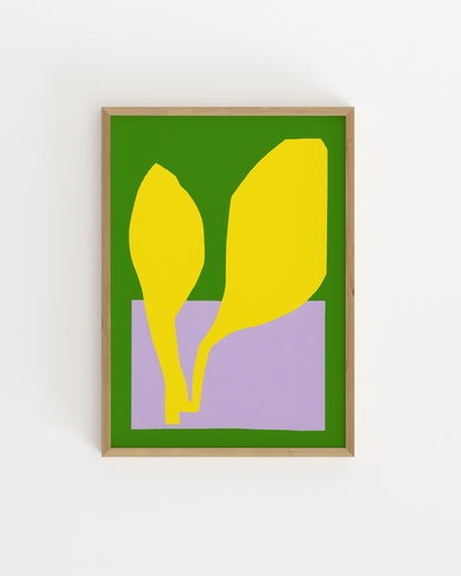 Botanical. Abstract printable wall art by Paperhus