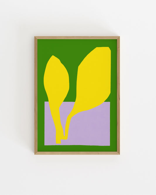 Botanical. Abstract printable wall art by Paperhus