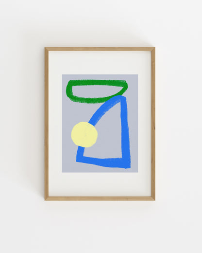 Abstract. Set printable wall art by Paperhus