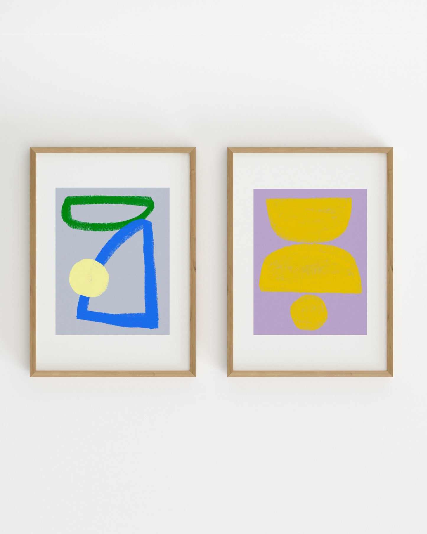 Abstract. Set printable wall art by Paperhus