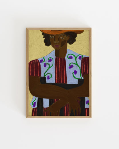 Cowgirl Printable Wall Art | Digital Download printable wall art by Paperhus