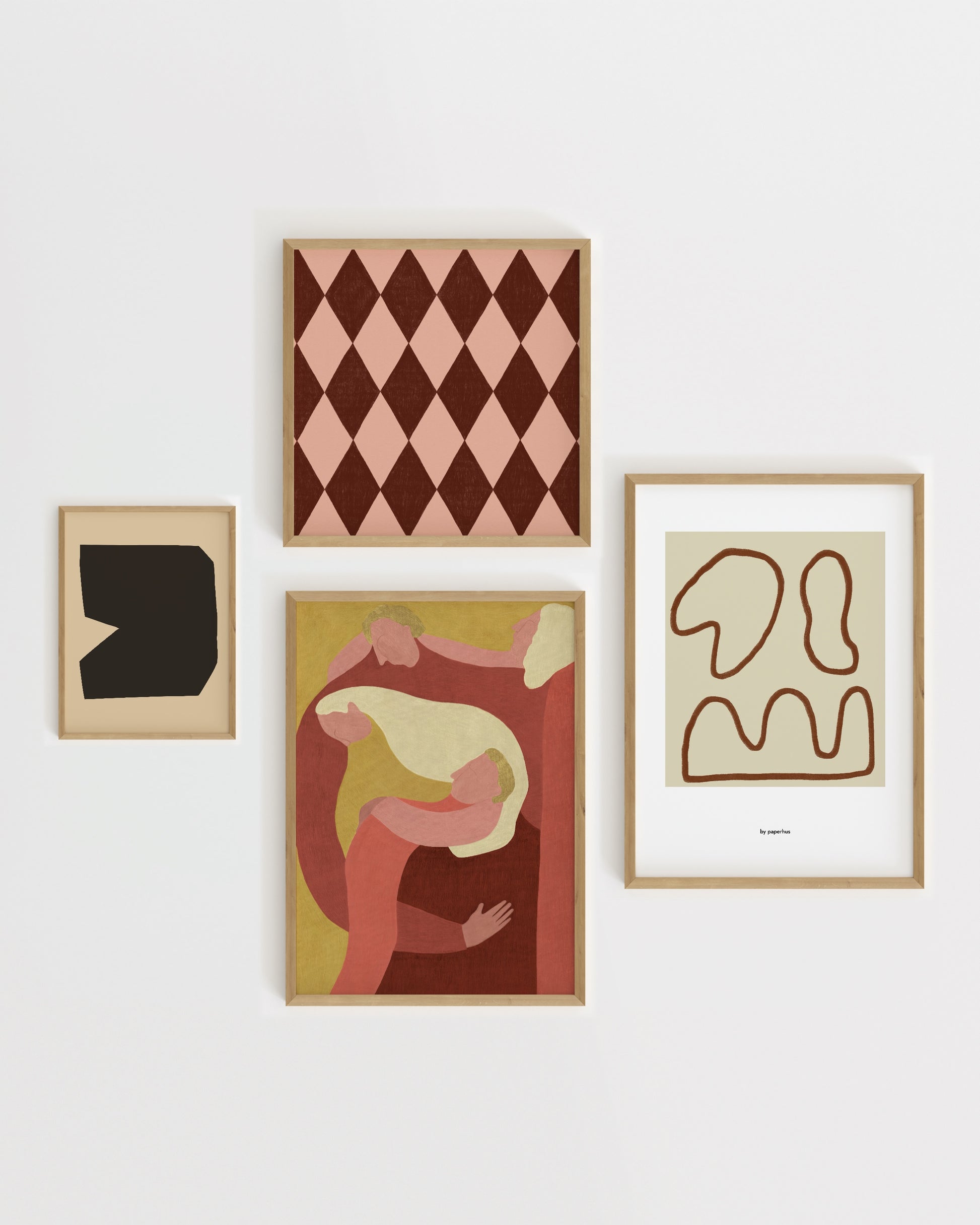 Gallery Printable Wall Art Set | Digital Download printable wall art by Paperhus
