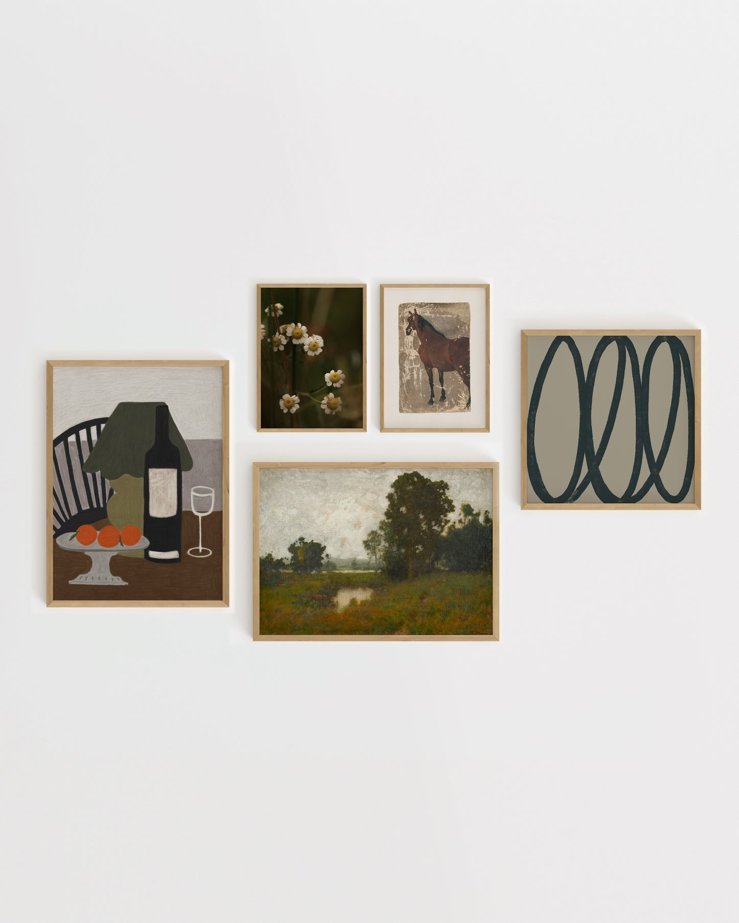 Gallery Printable Wall Art Set | Digital Download printable wall art by Paperhus