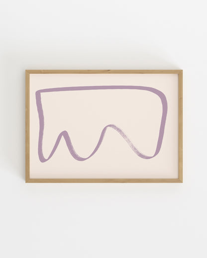 Horizontal Minimal. Set printable wall art by Paperhus