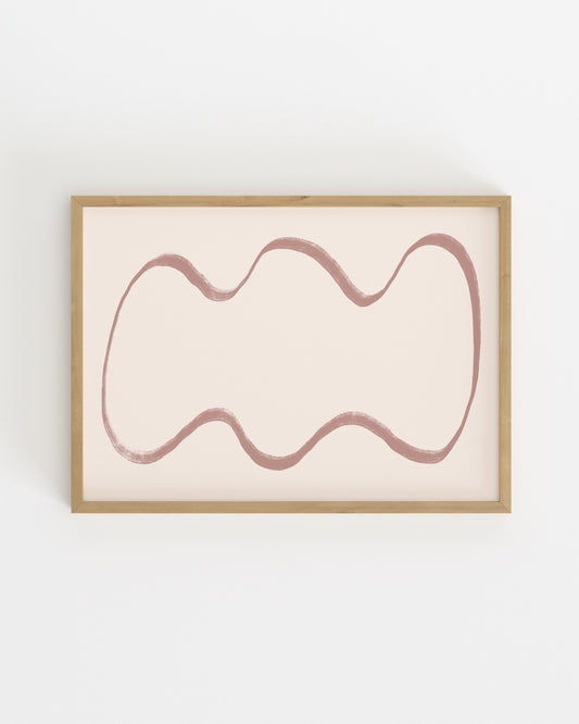 Horizontal Minimal. Set printable wall art by Paperhus