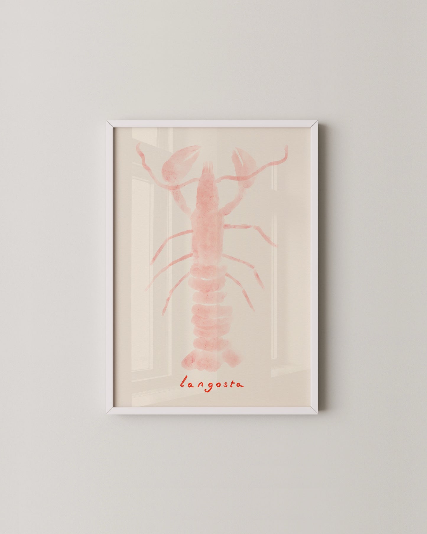 Gallery wall set of 8 | Yellow Eclectic Wall Art