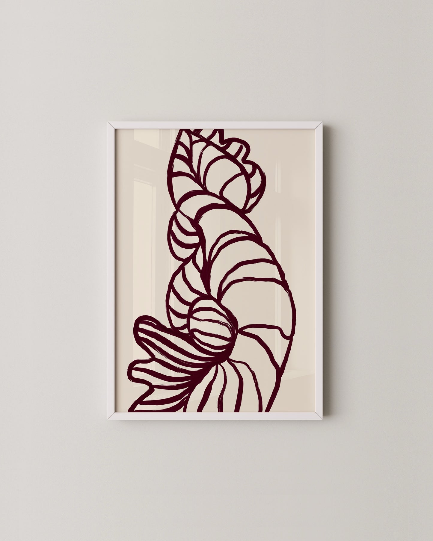 Gallery wall set of 5 | Neutral Modern Wall Art