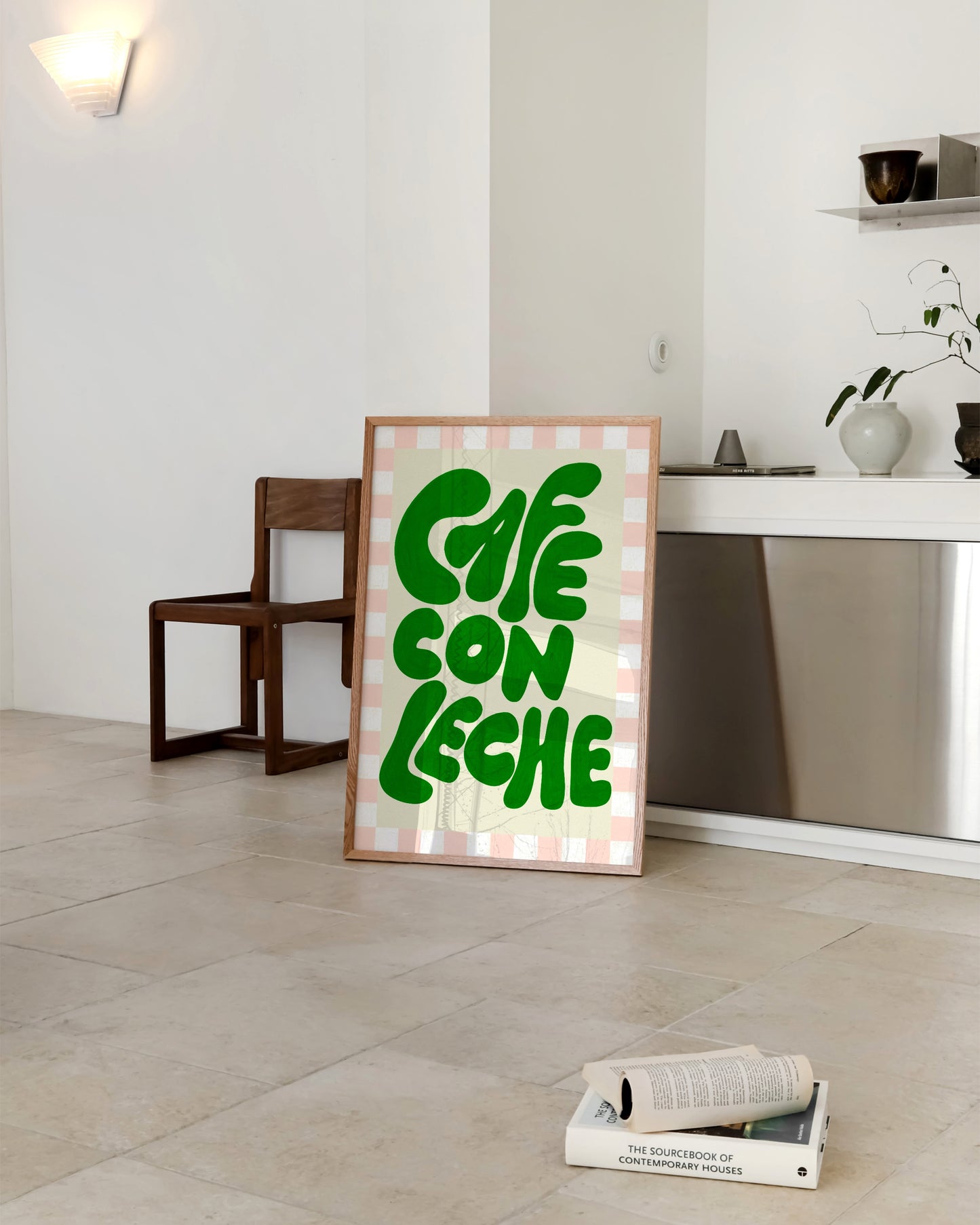 Café Con Leche Print | Barista Coffee Nook Print