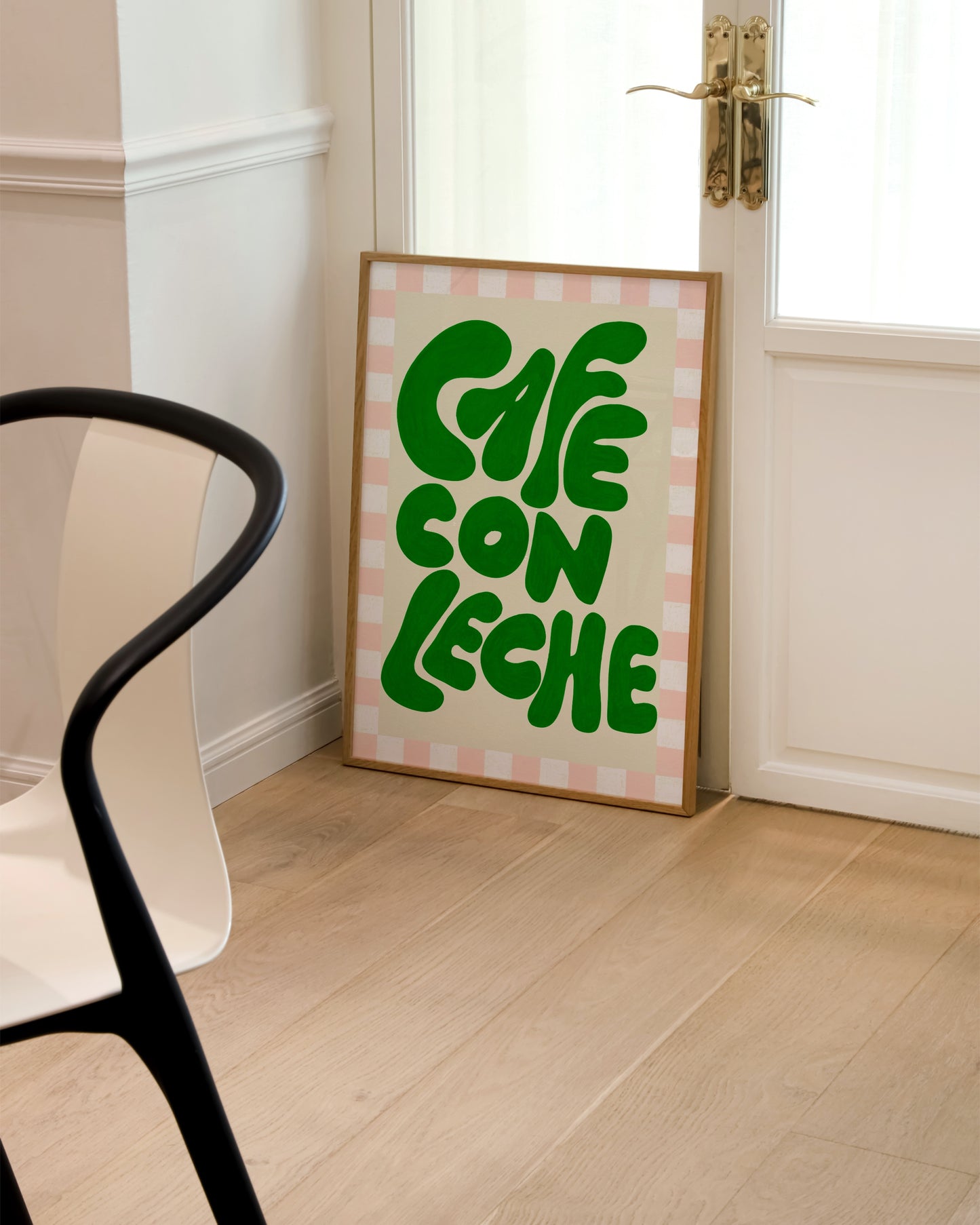 Café Con Leche Print | Barista Coffee Nook Print