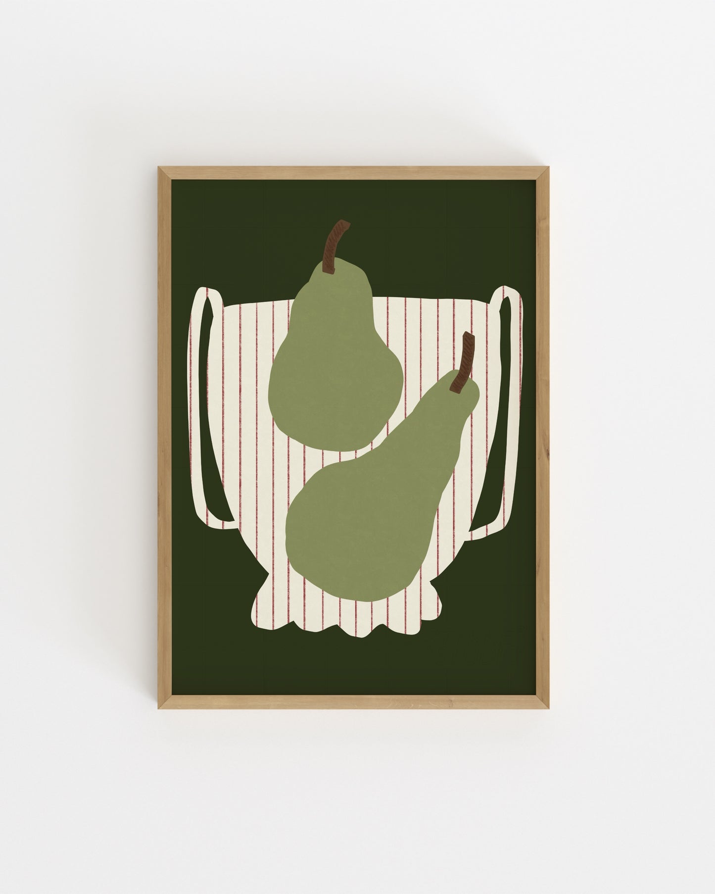 Apple & Pear. Set printable wall art by Paperhus