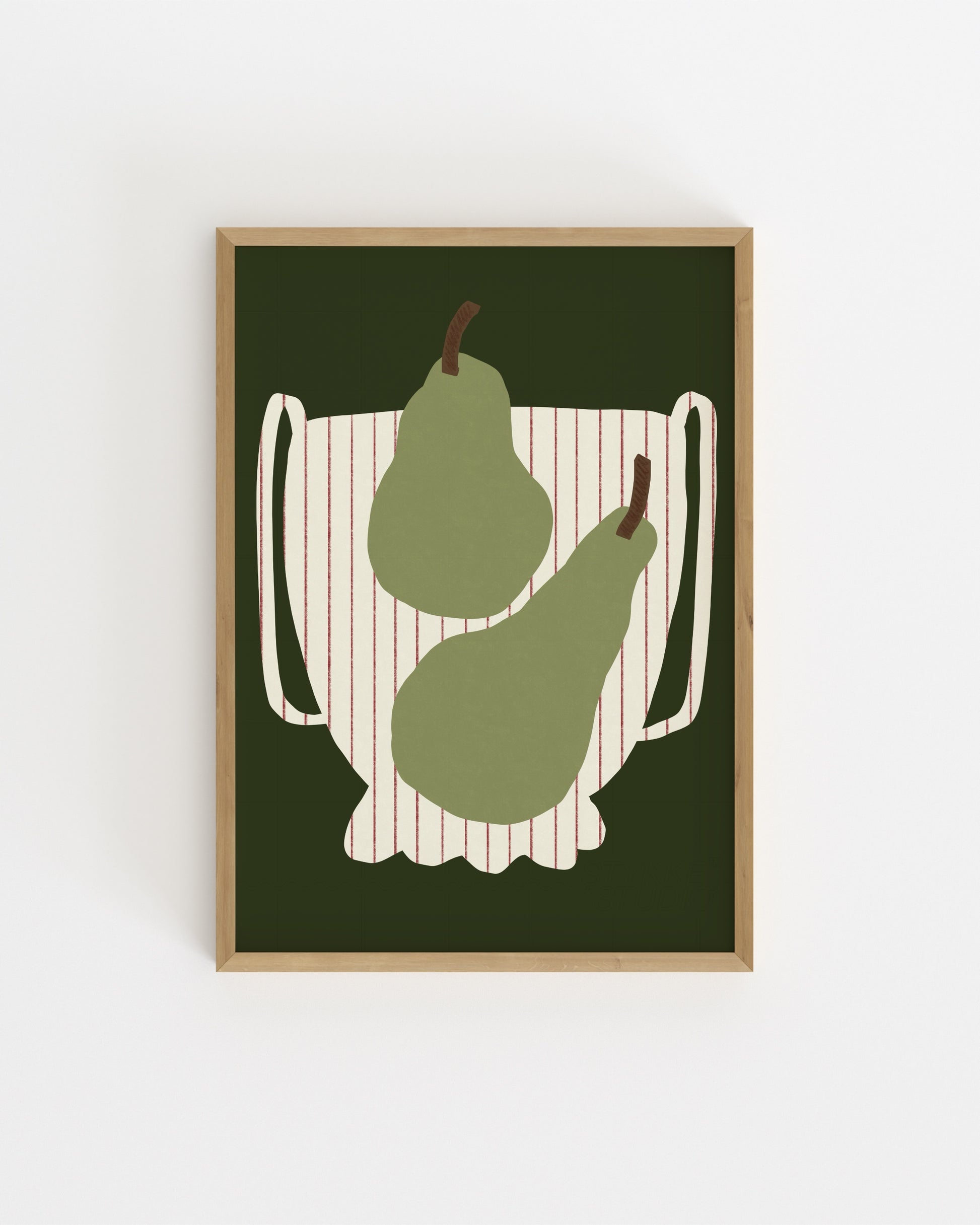 Apple & Pear. Set printable wall art by Paperhus