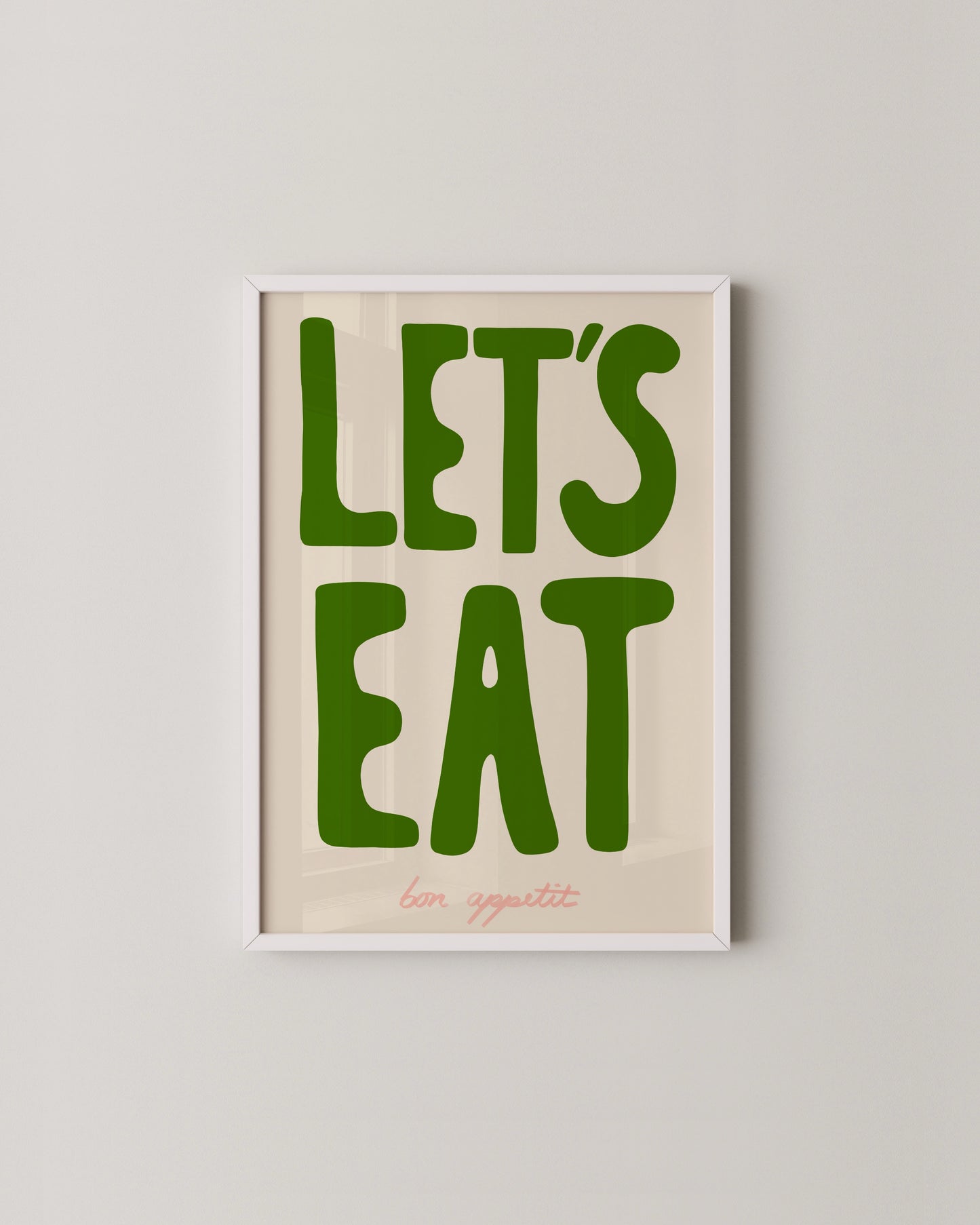 Gallery wall set of 6 | Eclectic Kitchen Decor