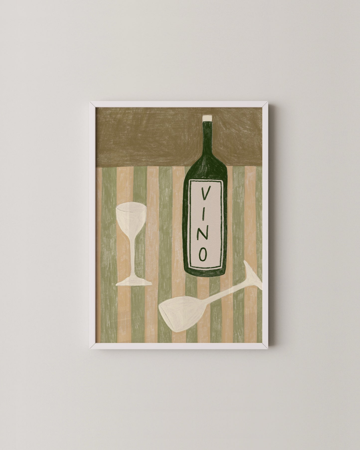 Gallery wall set of 6 | Eclectic Kitchen Decor