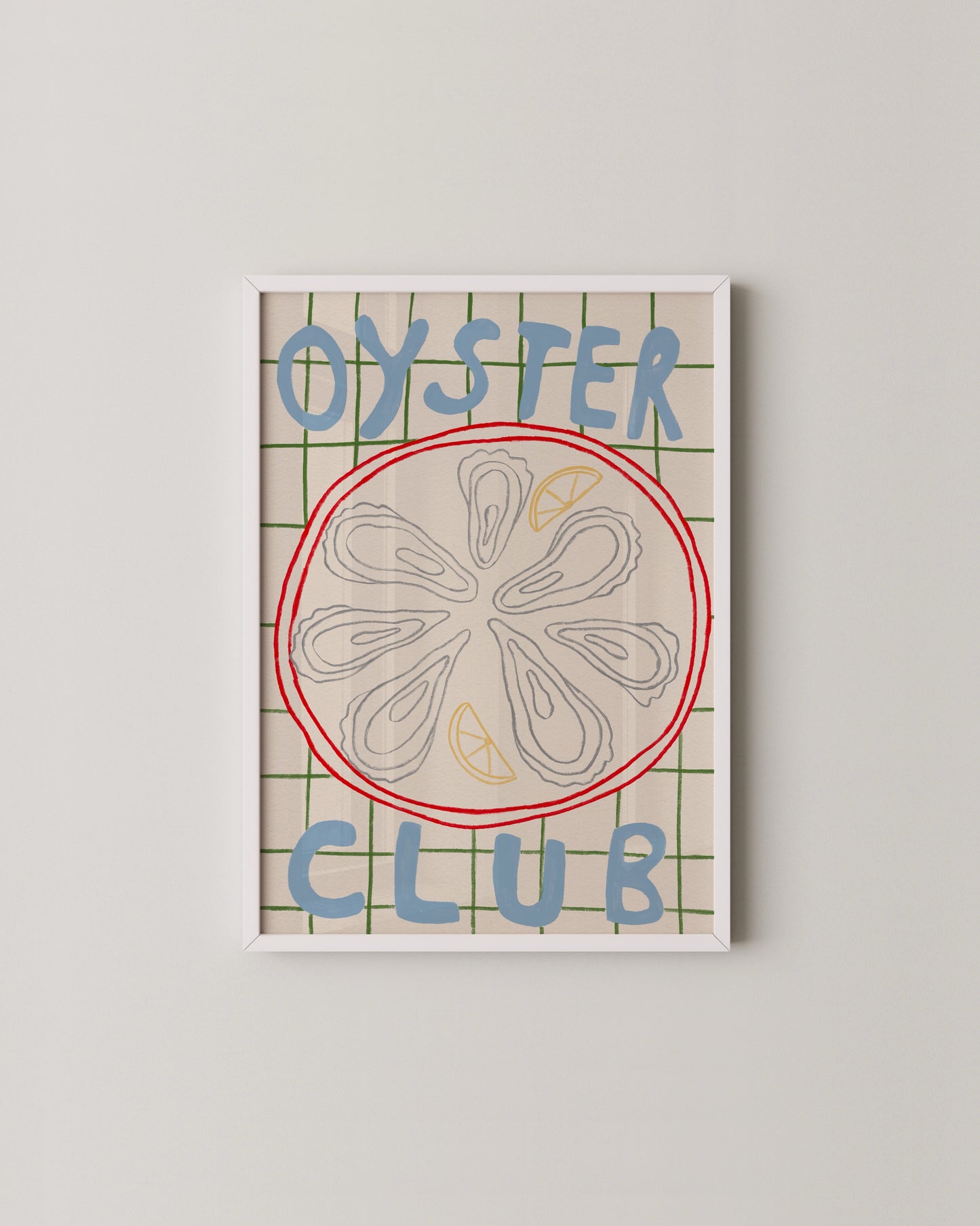 Gallery wall set of 6 | Eclectic Kitchen Decor