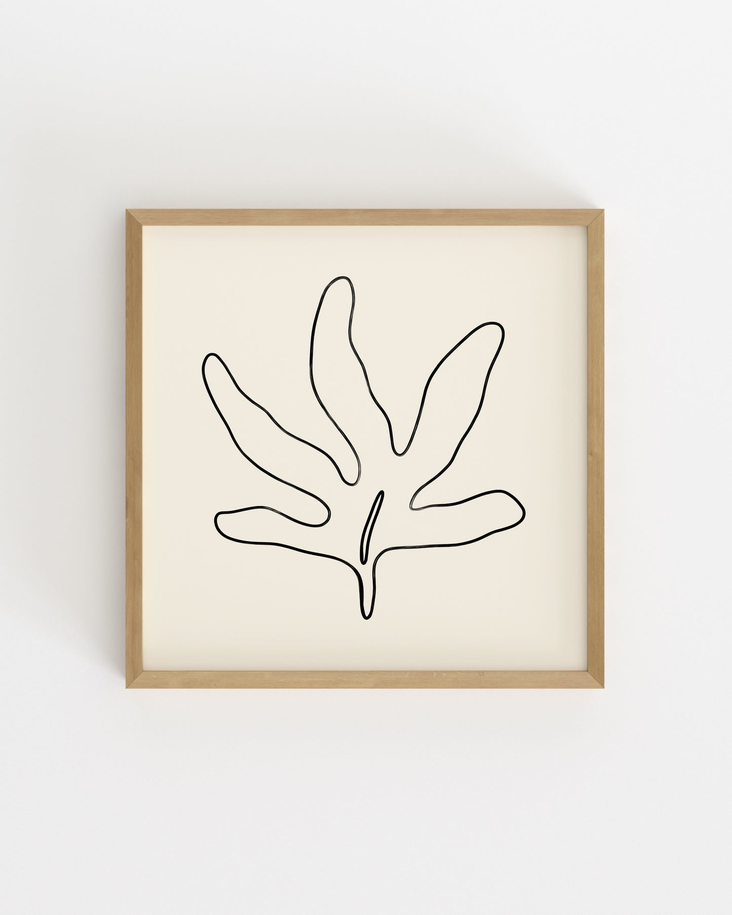 Square Leaf. Set printable wall art by Paperhus