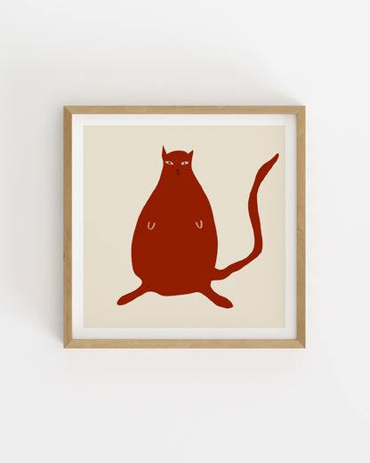 Cat Illustration. Set printable wall art by Paperhus