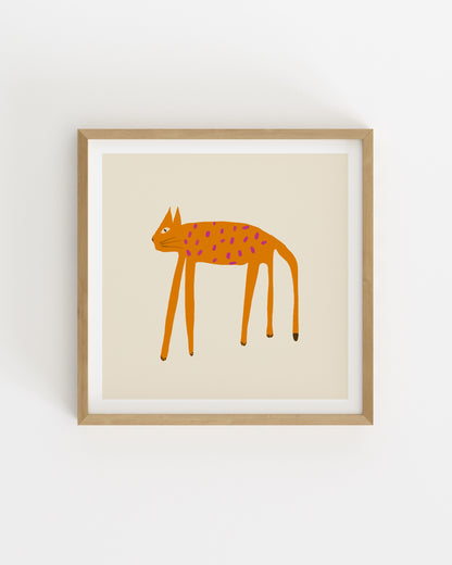 Cat Illustration. Set printable wall art by Paperhus
