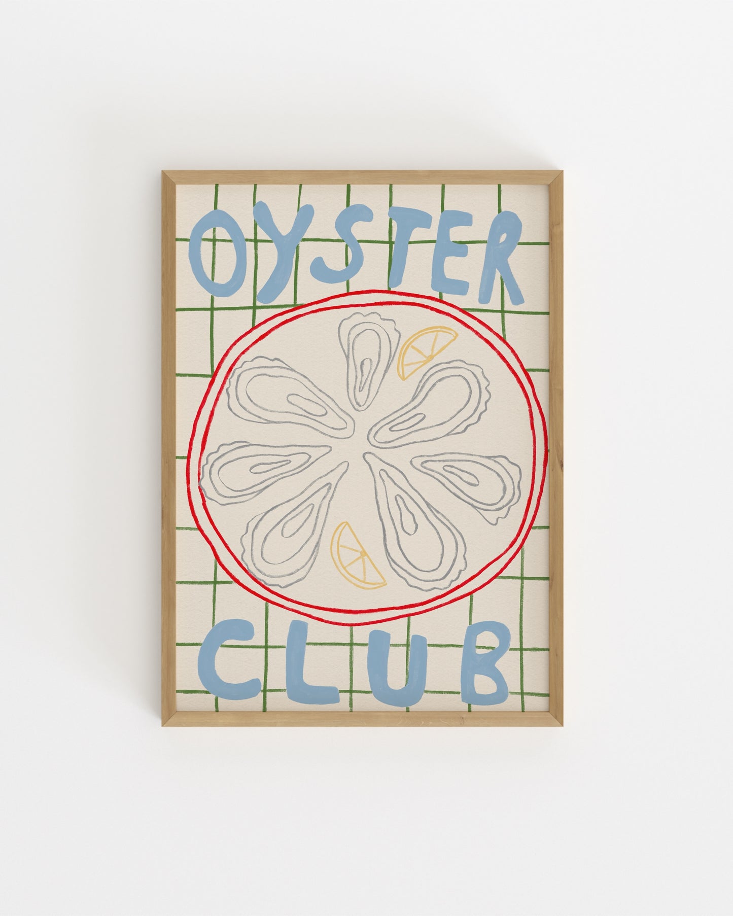 Oyster & Wine. Set printable wall art by Paperhus