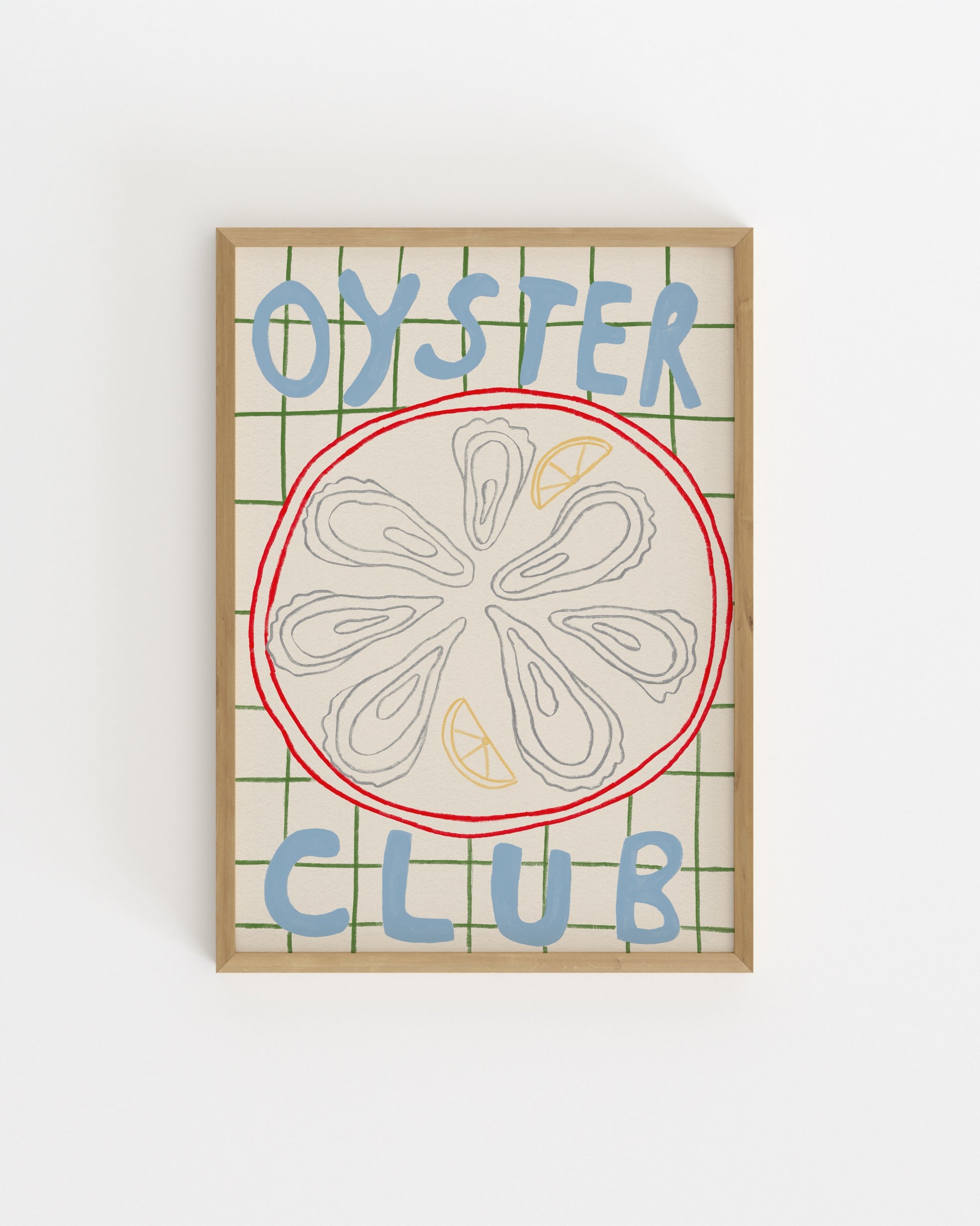 Oyster & Wine. Set printable wall art by Paperhus