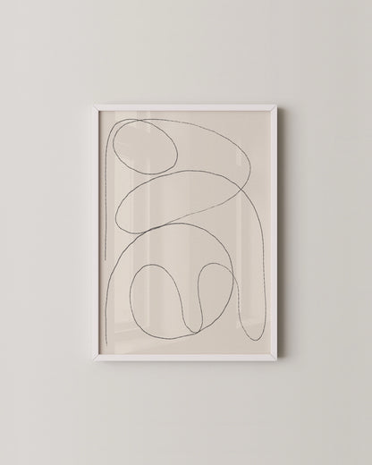 Gallery Wall Set of 8 | Minimal Monochrome Wall Art for Modern Homes