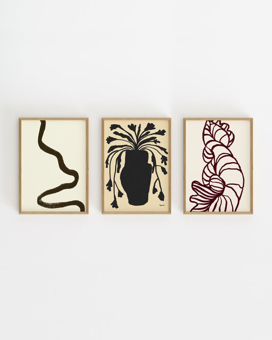 Modern. Set printable wall art by Paperhus
