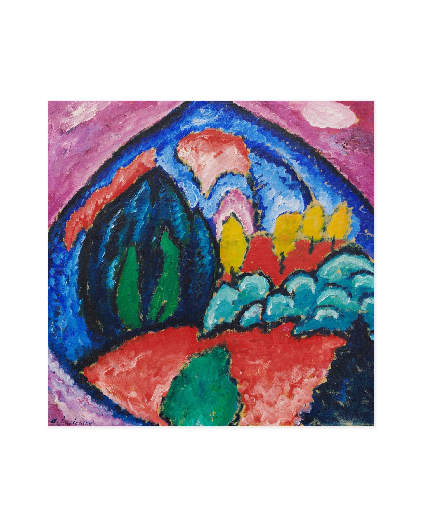 Vintage. Alexej von Jawlensky