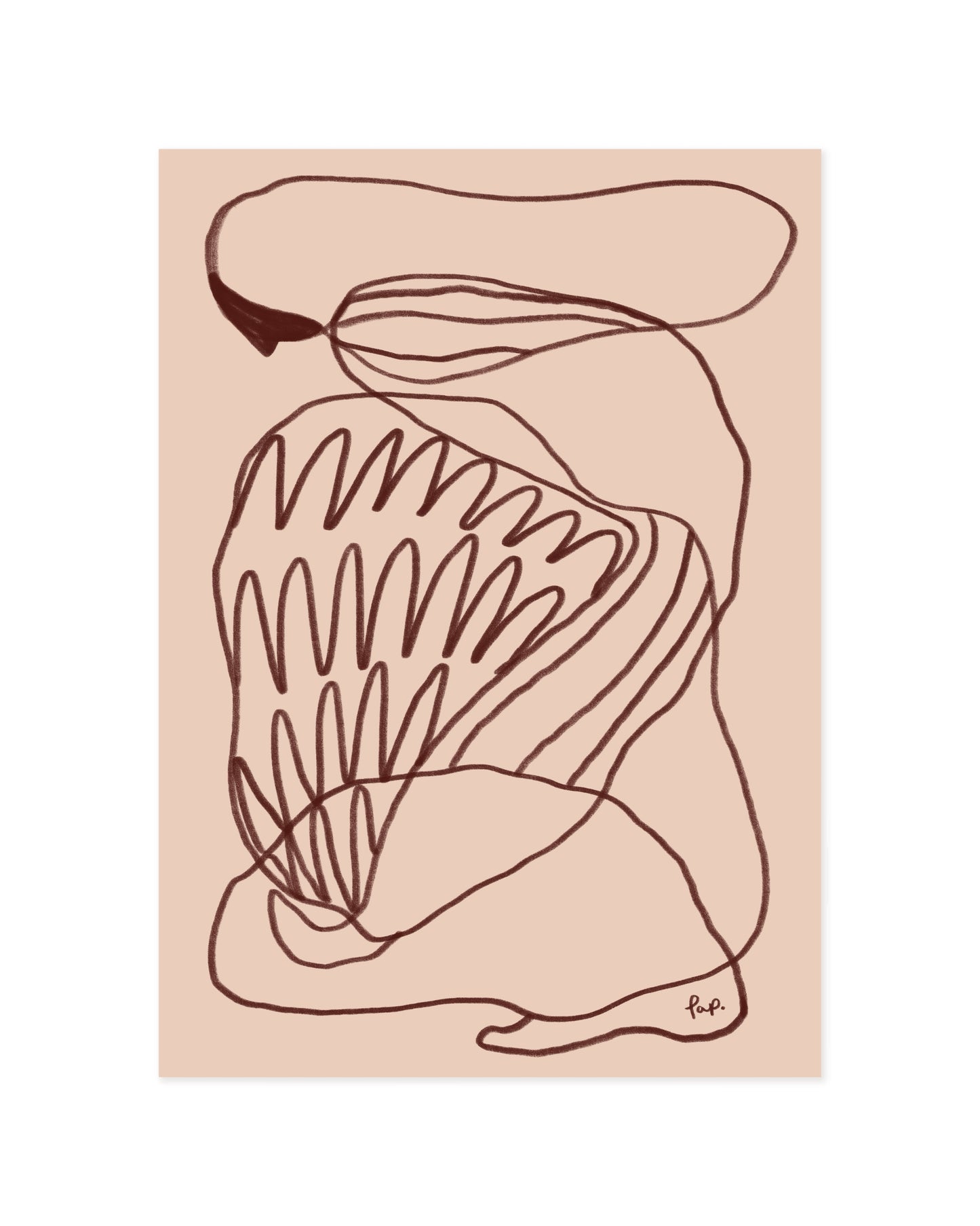 Modern Abstract. Print Set Of 2
