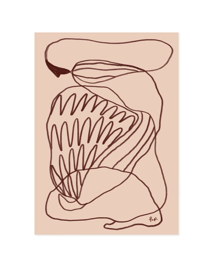 Modern Abstract. Print Set Of 2