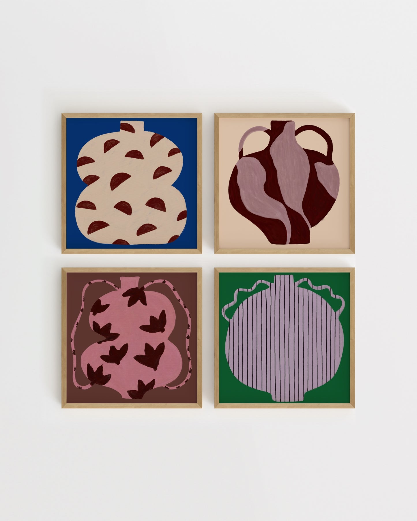 Square. Set printable wall art by Paperhus