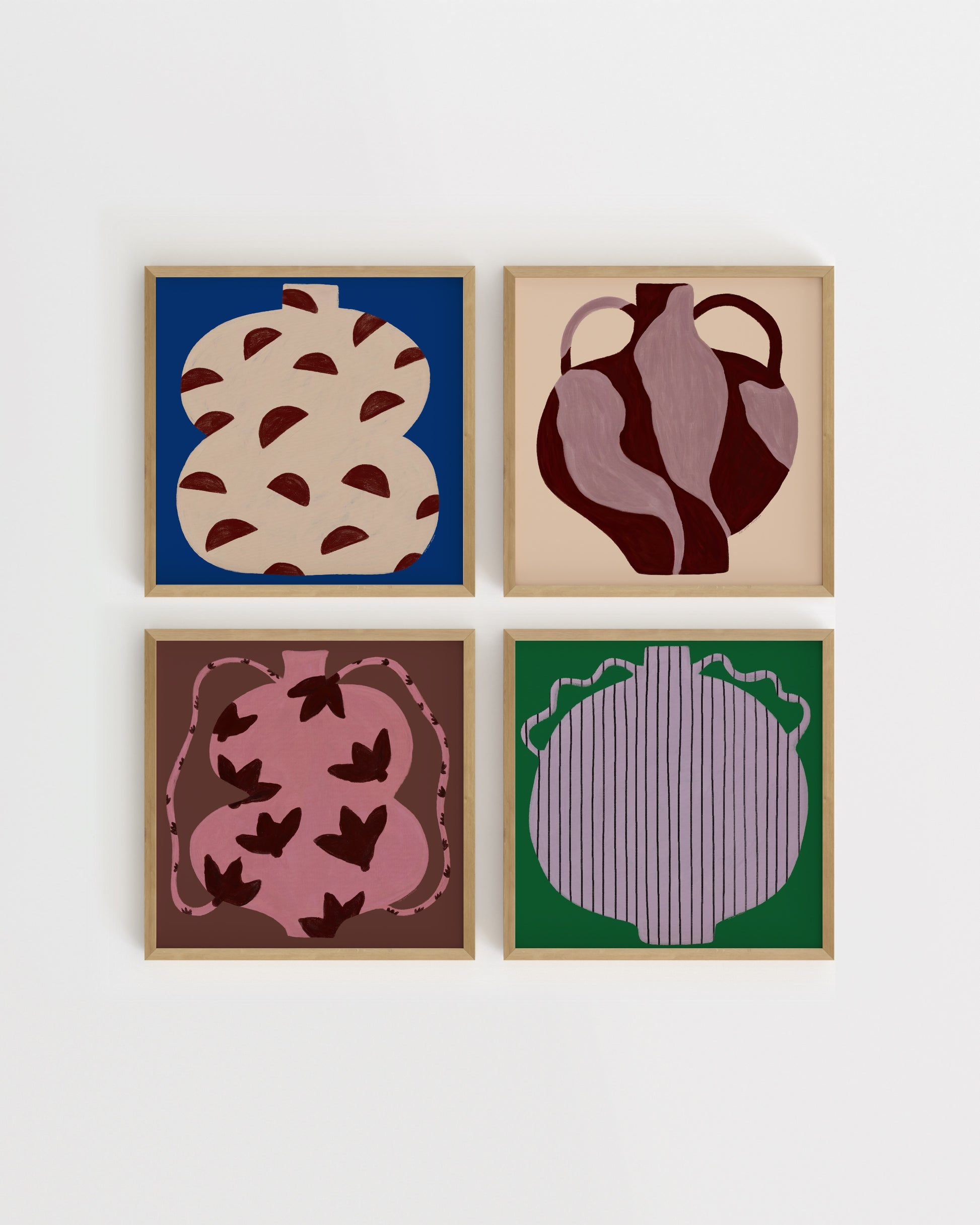 Square. Set printable wall art by Paperhus