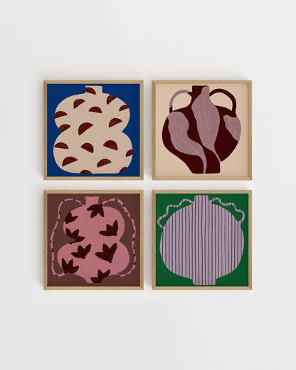 Square. Set printable wall art by Paperhus