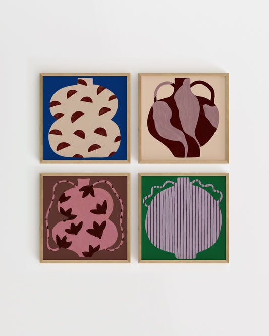 Square. Set printable wall art by Paperhus