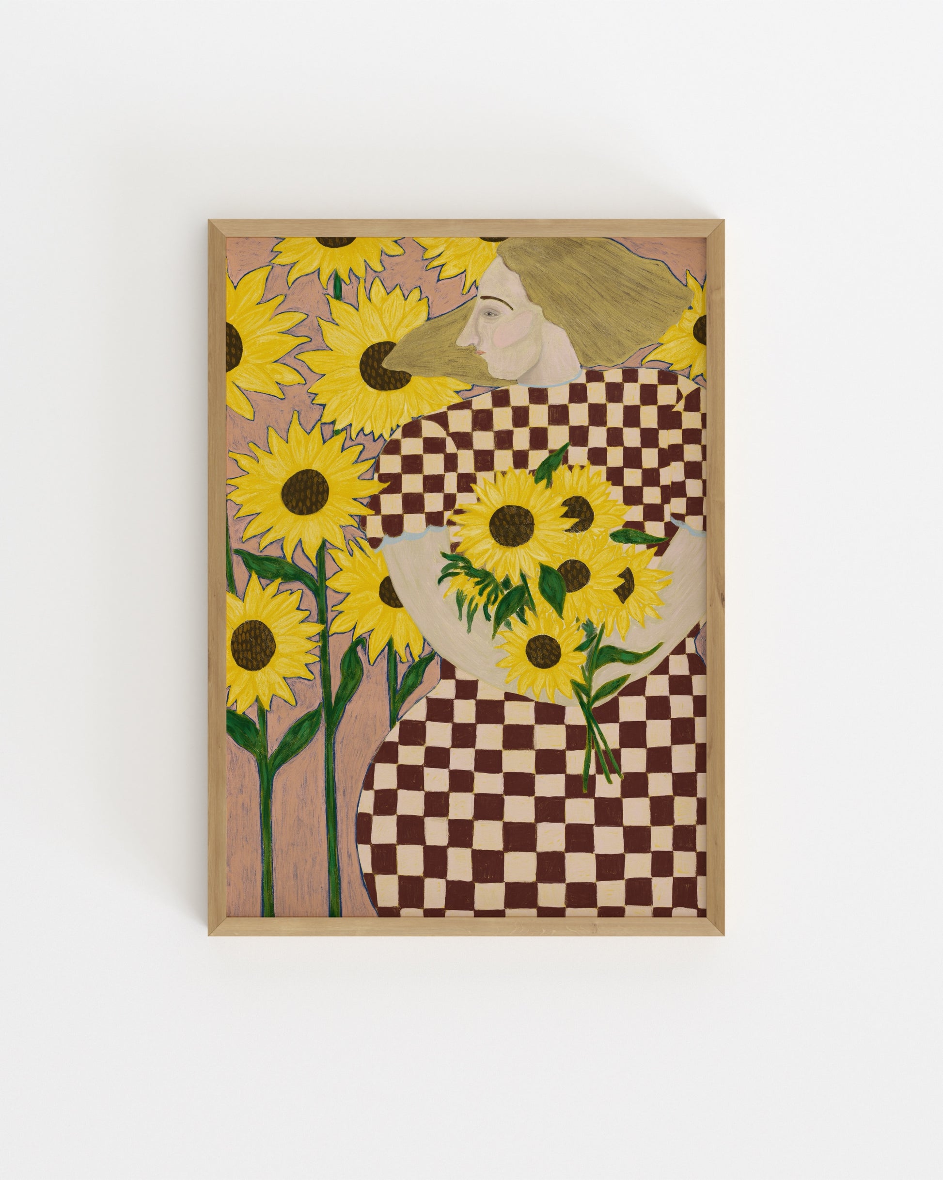 Sunflower Printable Wall Art | Digital Download printable wall art by Paperhus