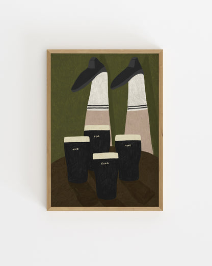 Pint Illustration Printable Wall Art | Digital Download printable wall art by Paperhus