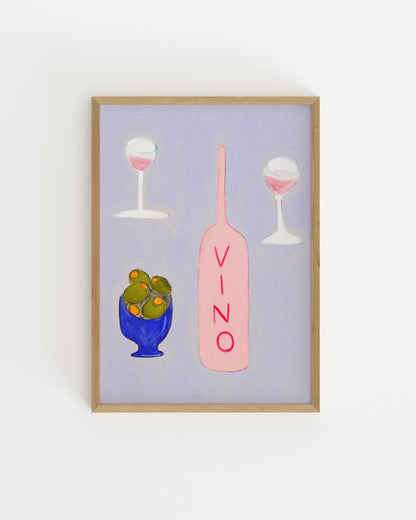 Wine Printable Wall Art | Digital Download printable wall art by Paperhus