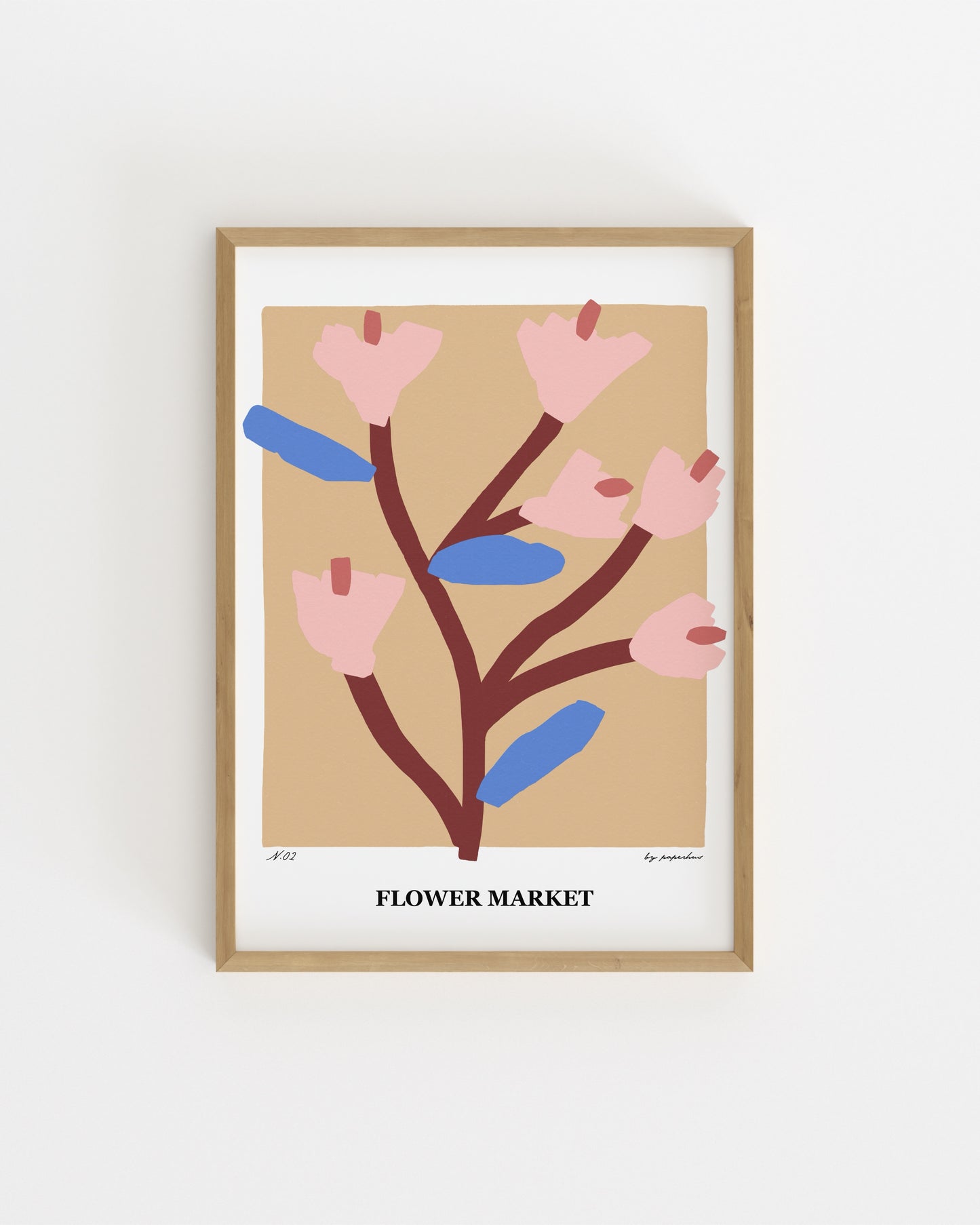 Flower Market Printable Wall Art | Digital Download printable wall art by Paperhus