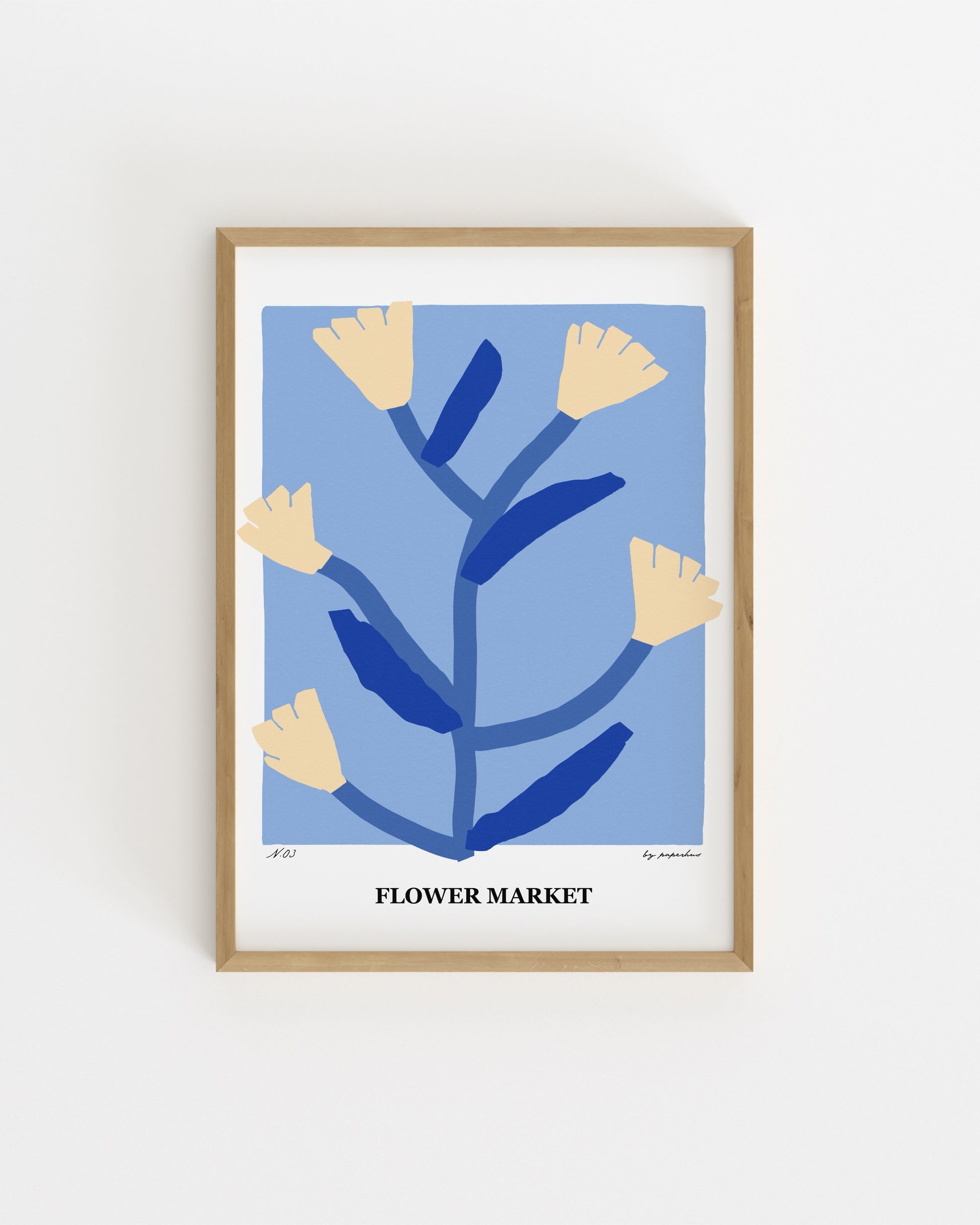 Flower Market Printable Wall Art | Digital Download printable wall art by Paperhus