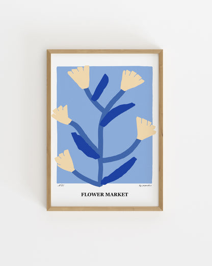 Flower Market Printable Wall Art | Digital Download printable wall art by Paperhus